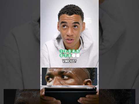 JAMAL MUSIALA: GUESS THE PLAYER from their EYES FOOTBALL QUIZ 👁 #shorts #soccer
