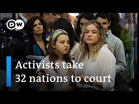 European Court of Human Rights opens trial on climate inactivity | DW News
