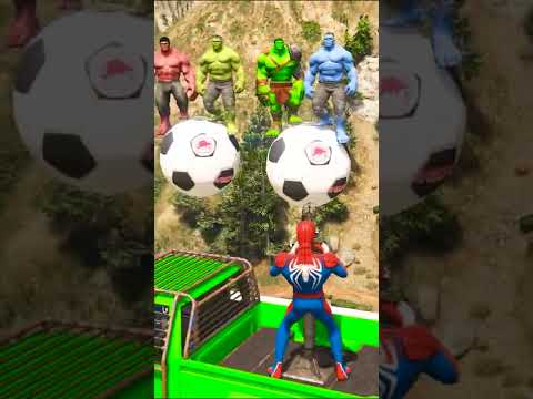 GTA 5 Epic Water Ragdolls | Spider-Man Jumps / Fails ep.037 #shorts