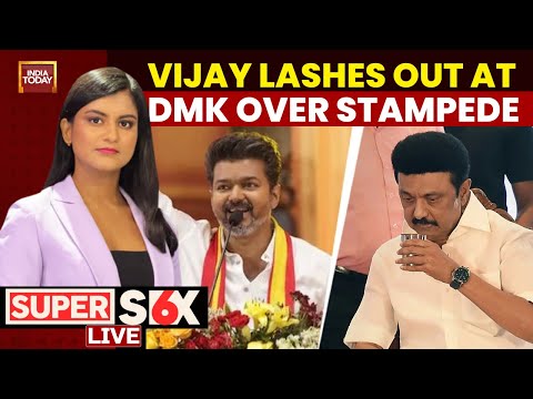 Super Six Akskhita Nandagopal | Vijay Roars After Stampede: Slams DMK Govt On Gang Rape, Corruption