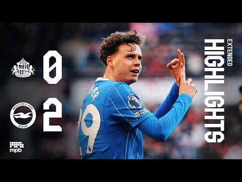EXTENDED HIGHLIGHTS | Sunderland <strong>v</strong> Brighton | Premier <strong>League</strong>