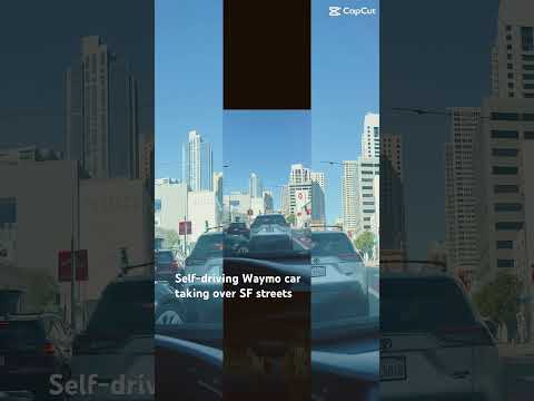 Autonomy in Motion #Waymo #AutonomousCars #SFStreets #FutureInMotion #Robotaxi #carspotting #shorts