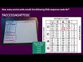 Protein Synthesis Practice Problems Explained