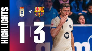 REAL OVIEDO 1 vs 3 FC BARCELONA | LALIGA 2025/26 MD06 🔵🔴