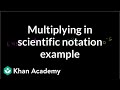 Scientific Notation and Multiplication Concepts