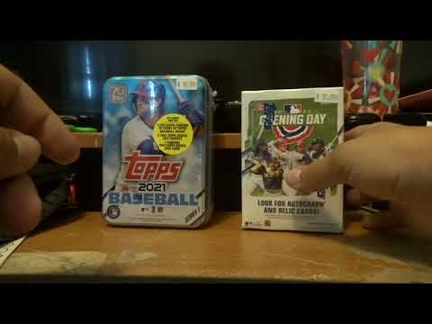 First Pack Opening Baseball Cards