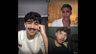 حسن يطلع مع حيدر وحبيبتو😉 ويطلعو مع شيخ وفقرة اسئلة🥰