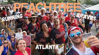 🍑 Peachtree Road Race 2026 | Running the World's Largest 10K!