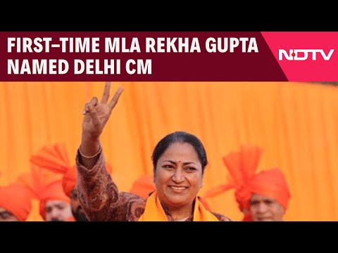 Delhi Chief Minister | First-Time MLA Rekha Gupta Named Delhi Chief Minister
