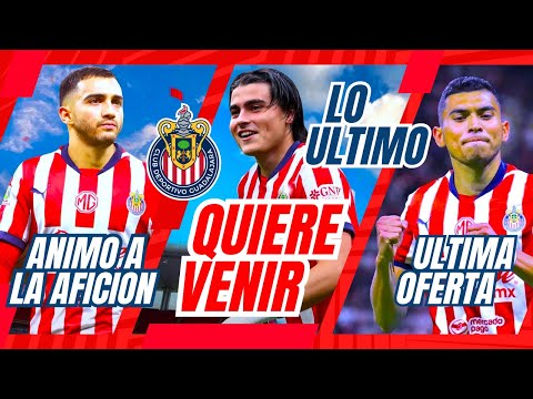 🚨 CHIVAS BUSCA FICHAJE DE LUKA ROMERO. ASI VA EL TEMA ORBELIN Y LUIS CHAVEZ.