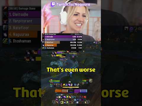 Testing S3 Moonkin Damage and I am not impressed 😂 #worldofwarcraft #gamergirl