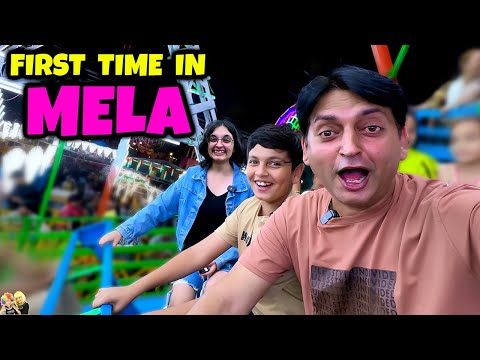 FIRST TIME IN MELA | Family Travel Vlog to Ramleela in Delhi | Aayu and Pihu Show