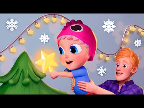 Deck the Halls | Christmas Song 🎄 | Funny Bunny - Nursery Rhymes & Kids Songs Compilation