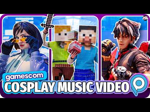 GAMESCOM 2024 🎮 Cosplay Music Video - ft Minecraft, Genshin Impact, League of Legends, BG3 + MORE!