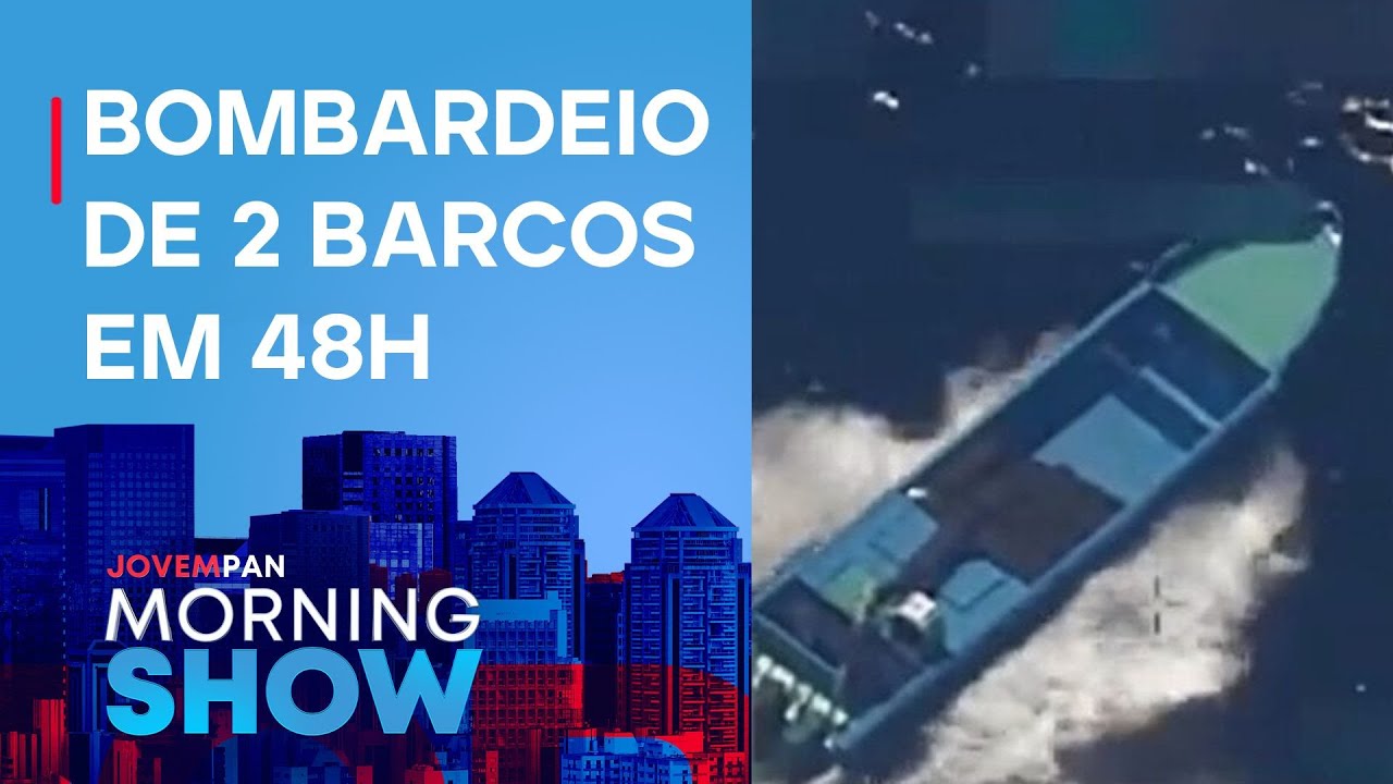 EUA continuam OFENSIVA contra TRÁFICO de DROGAS em alto mar ENTENDA