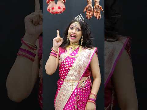 দুর্গা মা Look চ্যালেঞ্জ | Durga Maa Look Challenge | Durga Makeup Look | Bong Girl Monti #shorts