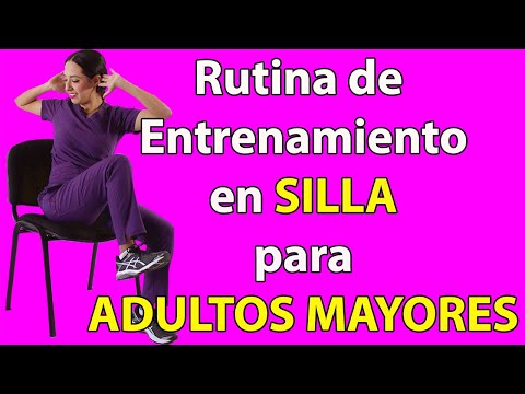 Rutina de Entrenamiento en SILLA para ADULTOS MAYORES
