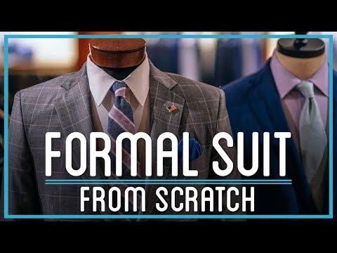 Formal Suit Made from Hemp, Cotton, Alpaca, Silk, & Wool | HTME: Remix