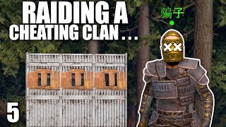 YouTube thumbnail for aloneintokyo's video titled 'I SOLO SIEGE RAIDED A CHINESE CHEATER CLAN | Solo Rust'