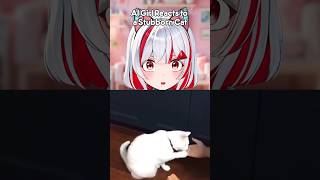 AI Girl Reacts to a Stubborn Cat