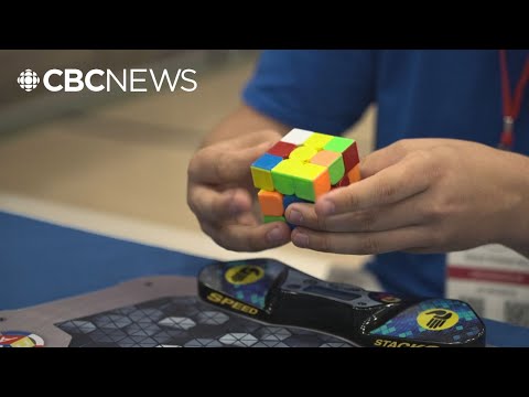 YouTube video thumbnail: Ever Heard of Speedcubing? Over 200 Compete in Rubik's Cube Races in Montreal