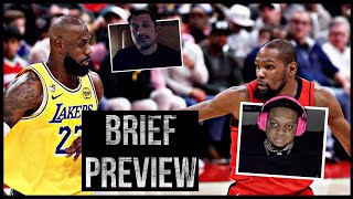 Lakers vs Rockets Playoffs 2026 match up quick talk | Giannis w/ @lakersdetailed 