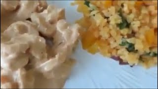 Comida KETO/ Camarones al chipotle y arroz de coliflor /. Ketofriendly
