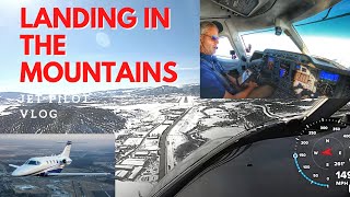 Landing in the Mountains of Colorado- Dallas, Texas to Eagle, Colorado in a Private Jet