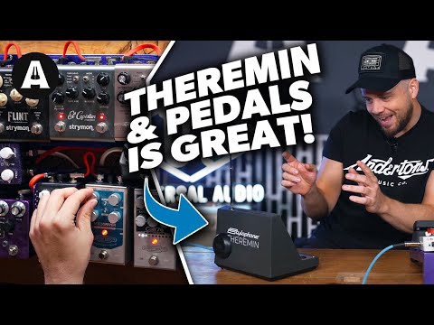 Stylophone Theremin - You Won't Believe How it Sounds Through a Pedalboard!