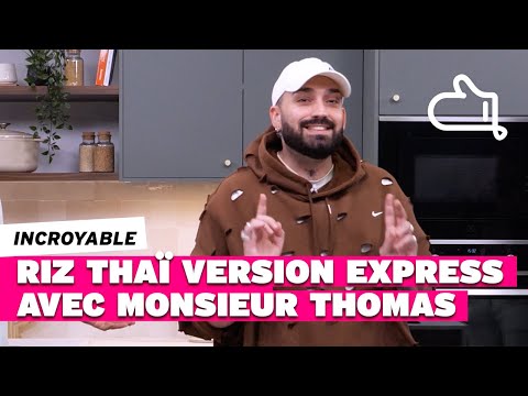 Aujourd'hui, on prépare ensemble le platpréf' de @monsieurthomasoff : un riz thaï versionexpress 🍤