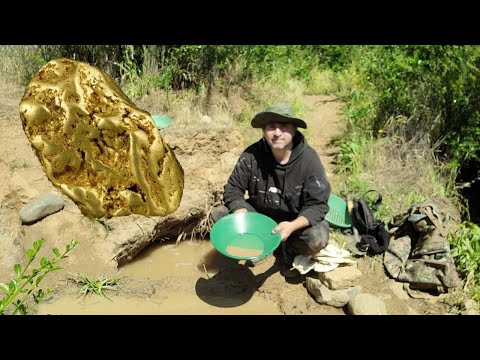 ASÍ SE BUSCA ORO EN TU TERRENO