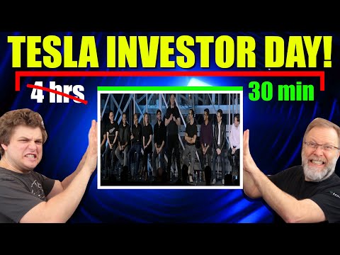 We Squeeze Tesla Investor Day Into 30 Minutes | In Depth