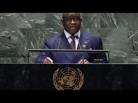 YouTube video thumbnail: Ecowas Chief Makes Surprise Visit to Burkina Faso