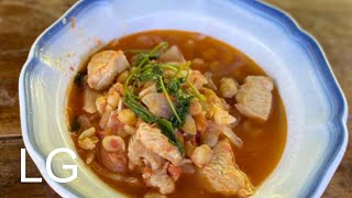 Pechuga de Pollo con Garbanzos