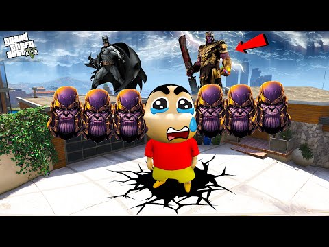 GTA 5 | BATMAN SAVED SHINCHAN | PART-2 |BIGGEST ZOMBIE APOCALYPSE IN GTA 5