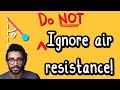 Pendulum Motion and Air Resistance