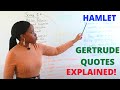 Queen Gertrude's Decisions and Consequences