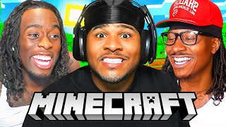 Fanum, Kai Cenat & Duke Dennis beat Minecraft!