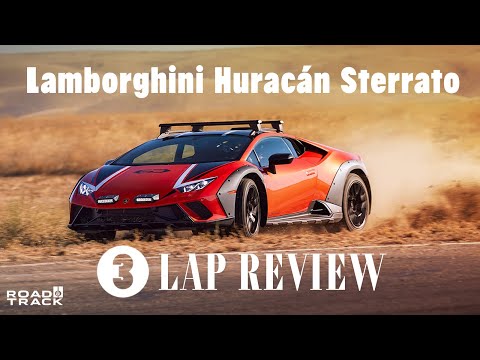 Watch Us Off-Road and Slide the Lamborghini Huracán Sterrato at a
Race Track