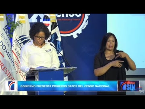 EN VIVO Gobierno presenta los primeros datos del Censo Nacional