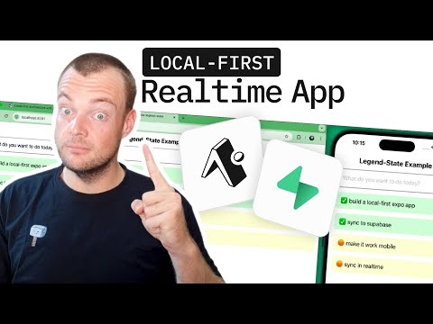 Local-first Realtime Apps with Expo React Native