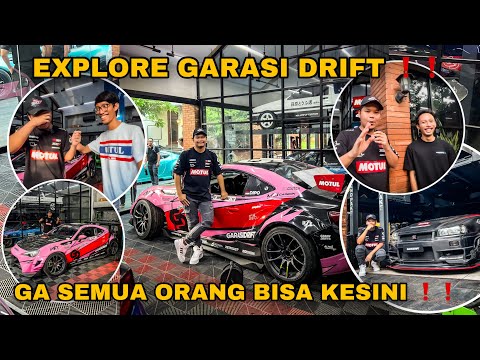 KETEMU ZIKO DIPO DI GARASI DRIFT ❗️❗️EXPLORE GARASI MEREKA YANG GA KALIAN LIAT DI YOUTUBE ❗️❗️