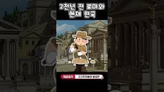 2천년전 로마와 현재 한국