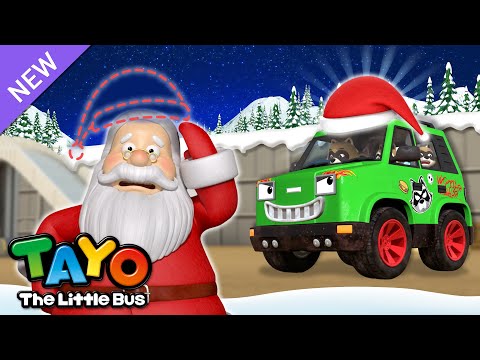 Topi Santa Claus Hilang🎅 | Lagu Natal untuk anak🎄 | Tayo Bus Kecil | Tayo Bahasa Indonesia