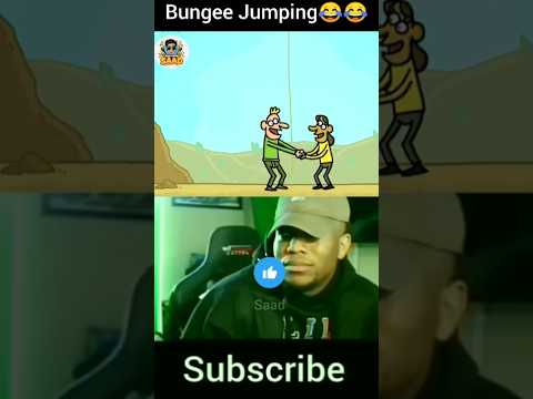 The Bungee Jumping 😂 😂 #shortfeed #funny #comedy #comedyvideo #bunjeejumping