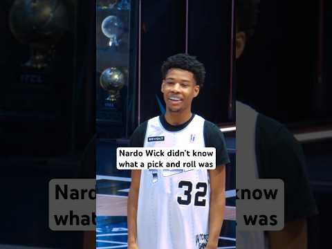 Nardo Wick didn’t know what a pick and roll was 🫨
