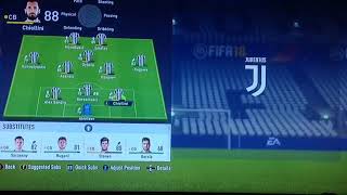 Man UTD, Zenit, Wigan Athletic and Juventus FIFA 18 Career mode squads