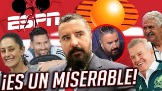 ¡CORREN a PATADAS a ÁLVARO MORALES DE ESPN!