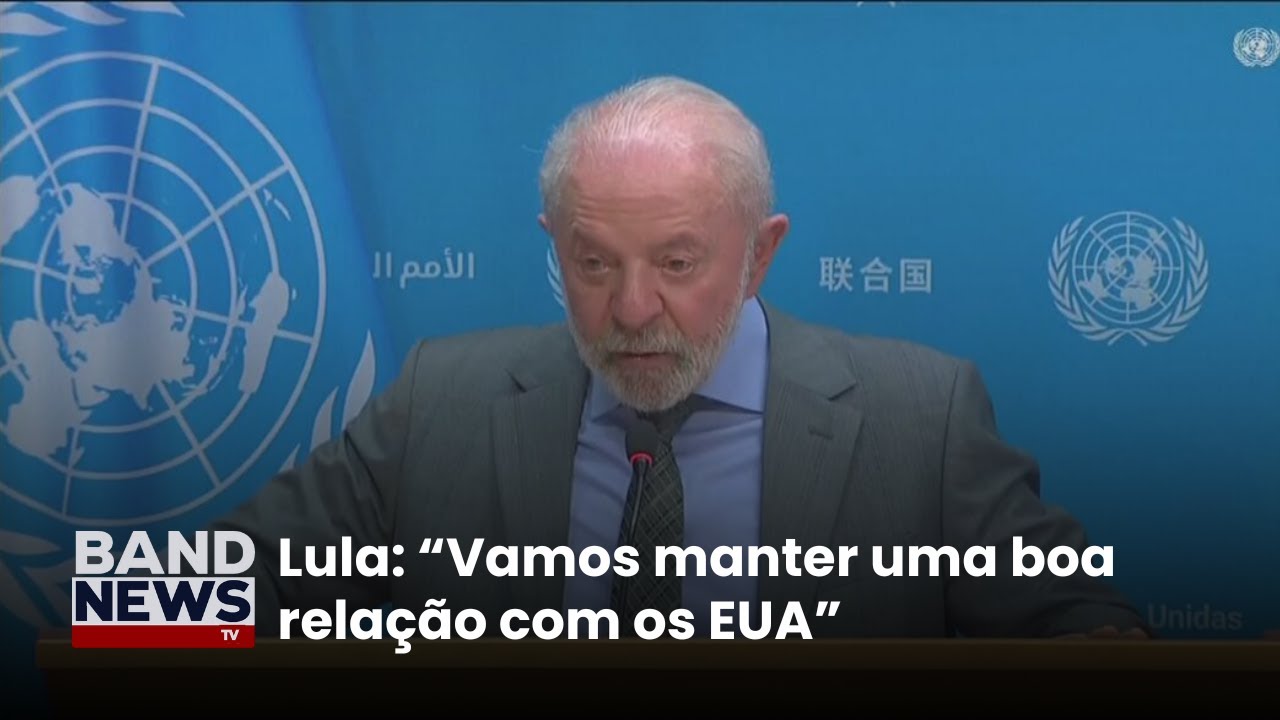 Lula Vamos manter uma boa relação com os EUA | BandNews TV