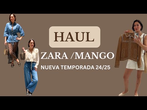 Try On Haul Zara, Mango con la Nueva Temporada de Otoño/Outfits diarios fáciles de recrear